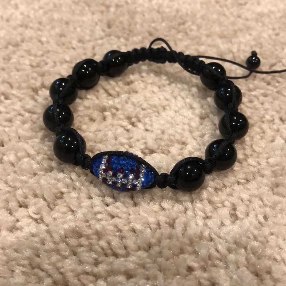 Boutique bracelet for NY Giants